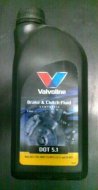 Valvoline DOT 5.1 brake, cluth, hydraulic fluid