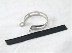 Držák koncovky s ochranným gumovým páskem
