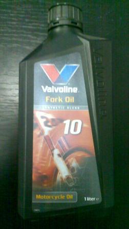 Valvoline fork and shock oil 10W - Kliknutm na obrzek zavete