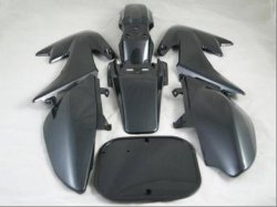 Kompletn sada CRF plast Pro flex carbon look