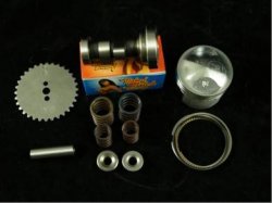 Vkonov kit na 140ccm motor, z 10,5 na 15 kon