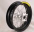 12" Zadn kolo, CNC sted, rfek ern - 2,15 x 12"(2,50 ; 3,00)