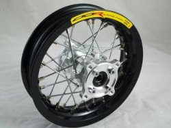 10" Zadn kolo, CNC sted, rfek ern - 2,15 x 10"