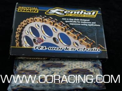 etz Renthal R1 420 racing, 114 lnk, zlat - Kliknutm na obrzek zavete